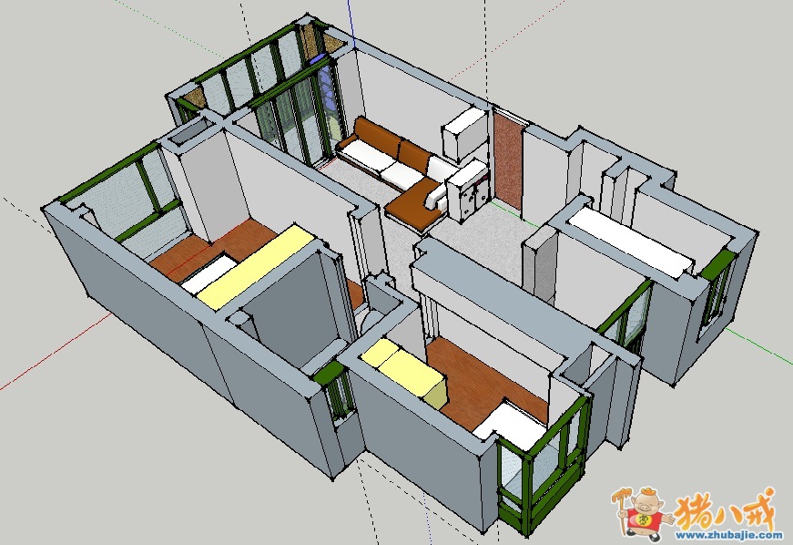 3d设计,制作,房屋装修3d效果图     