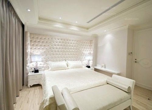 x团网 学装修 房屋装修 白色卧室效果图-现代风格的时尚  下面是