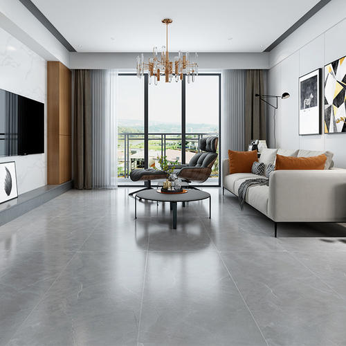 通体大理石 现代简约 1200x600 客厅卧室地砖 全抛釉瓷砖
