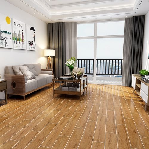 仿木纹砖仿实木600x600客厅卧室瓷砖地面防滑