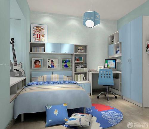 最新现代儿童卧室装修效果图片