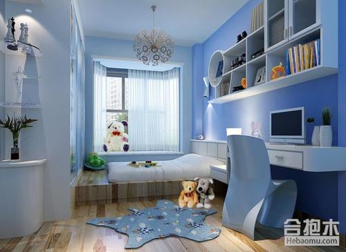 公司如何设计儿童房?看看男孩的卧室图片