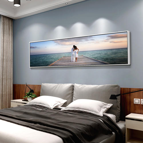 床头背景墙装饰画现代简约酒店宾馆房间壁画客房