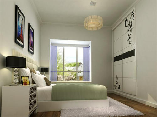 欧式平米婚房卧室装修效果图