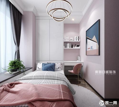 郑州东易日盛案例:现代简约风格卧室装修效果图