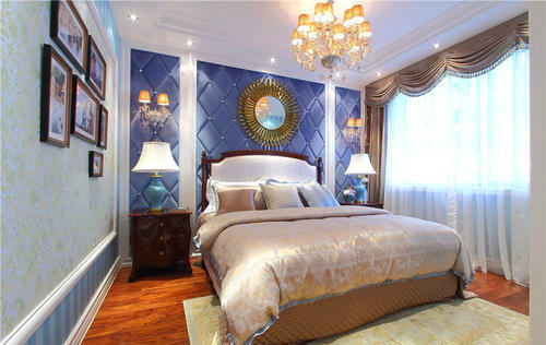美式 古典 四居  卧室图片来自张勇高级室内设计师在保利海德公园