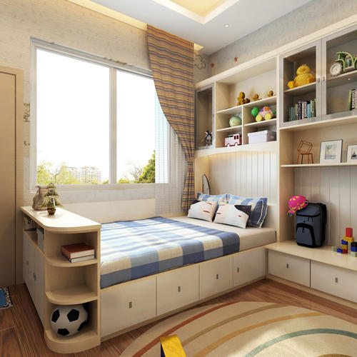 索菲亚全屋空间定制榻榻米床 整体家具订制简约现代家具定做